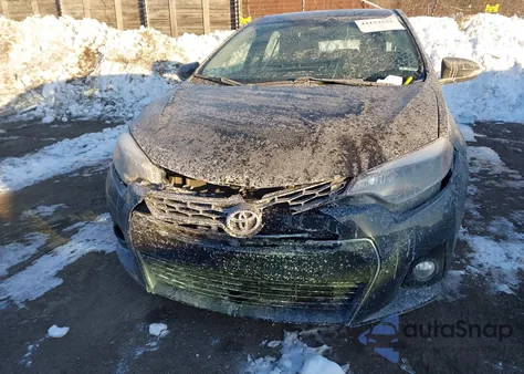 2016 Toyota Corolla S из США, поврежденный, VIN 2T1BURHE6GC669617